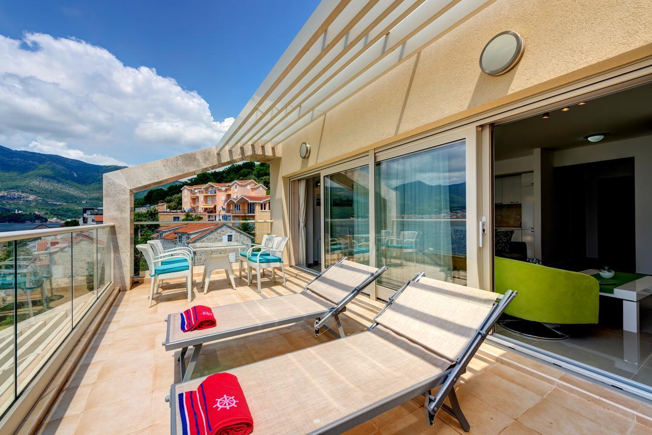 Apartments Villa Adriatic Tivat Exterior foto